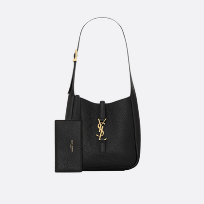 SAINT LAURENT – BABY LE 5 À 7 WEICHE TASCHE AUS GENARBTEM LEDER