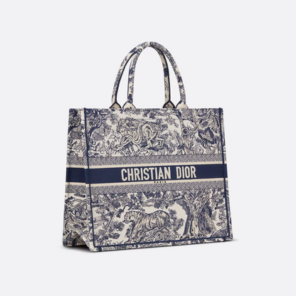 GROßE DIOR BOOK TOTE TASCHE