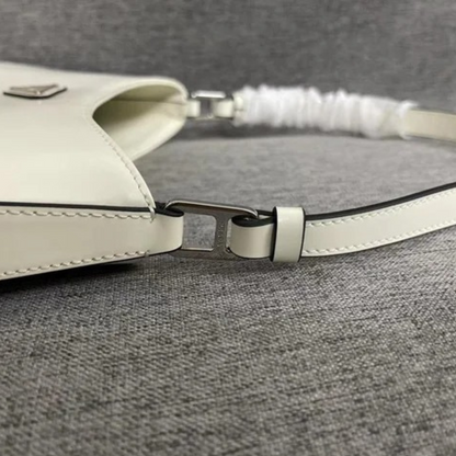 PRADA CLEO SCHULTERTASCHE AUS GEBÜRSTETEM LEDER