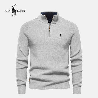 Raⅼрh Ⅼɑυren - Men’s Half-Zip Sweater Premium Knit