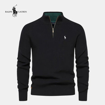 Raⅼрh Ⅼɑυren - Men’s Half-Zip Sweater Premium Knit