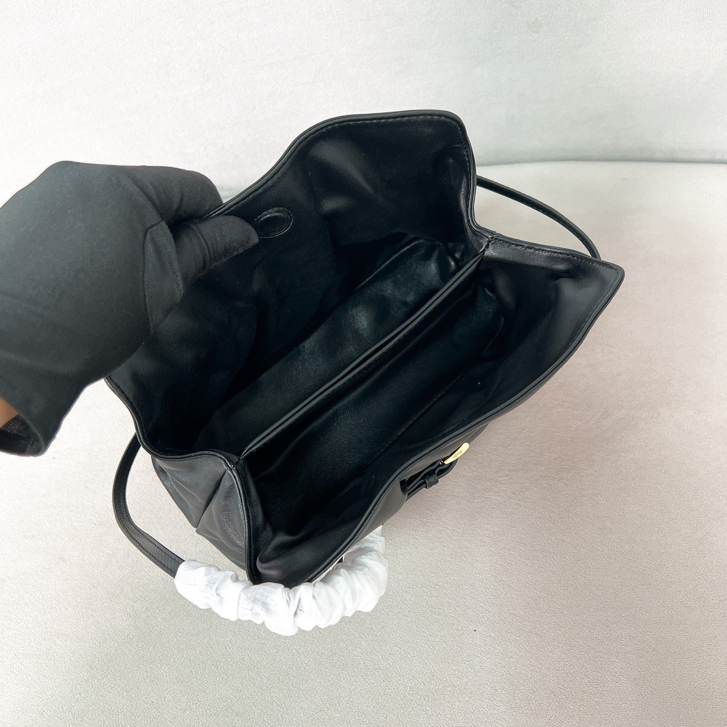 KLEINE PRADA DADA TASCHE AUS NAPPALEDER
