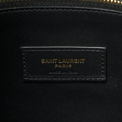 SAINT LAURENT – BABY LE 5 À 7 WEICHE TASCHE AUS GENARBTEM LEDER