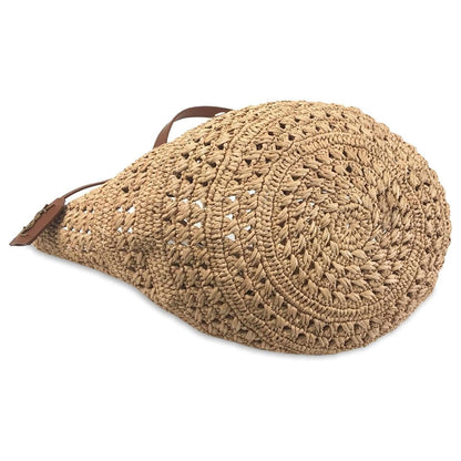 YVES SAINT LAURENT – PANIER-TASCHE AUS RAFFIA